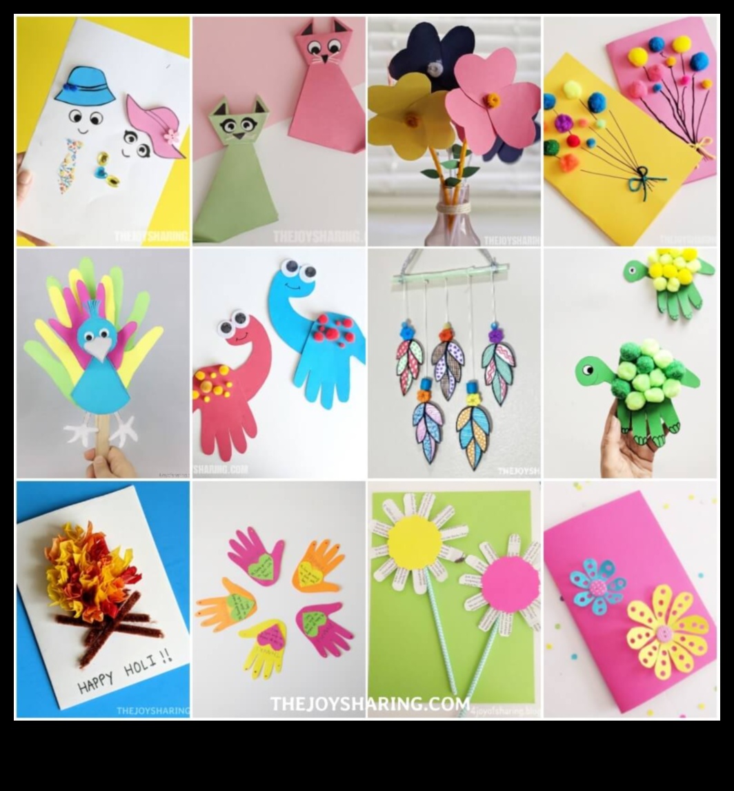 Χάρτινες χειροτεχνίες Διασκεδαστικά και εύκολα έργα για παιδιά 4 Papercrafting for Kids: Fun and Educational Projects