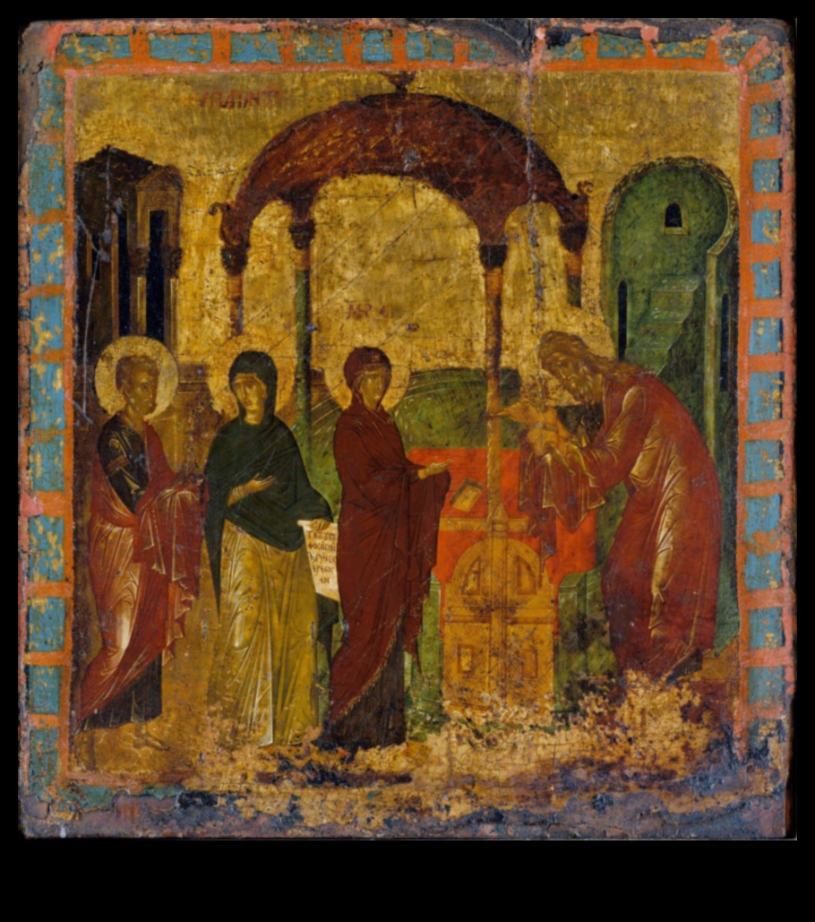 Ιερές Σιλουέτες Μινιμαλιστική Βυζαντινή Τέχνη σε Θεϊκές Φιγούρες 2 Ιερές Σιλουέτες: Απεικονίζοντας Ιερές Μορφές στη Βυζαντινή Τέχνη