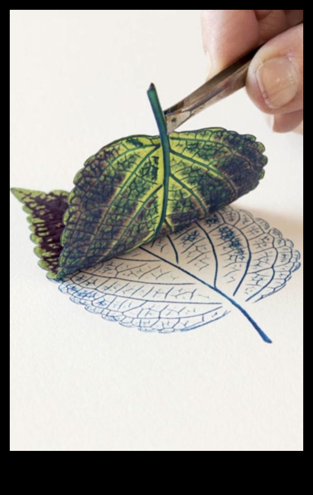 Βοτανικές εκτυπώσεις Ένας δημιουργικός τρόπος για να προσθέσετε φύση στις χάρτινες χειροτεχνίες σας 3 Papercrafting with Botanical Prints: Creating Nature-Inspired Art