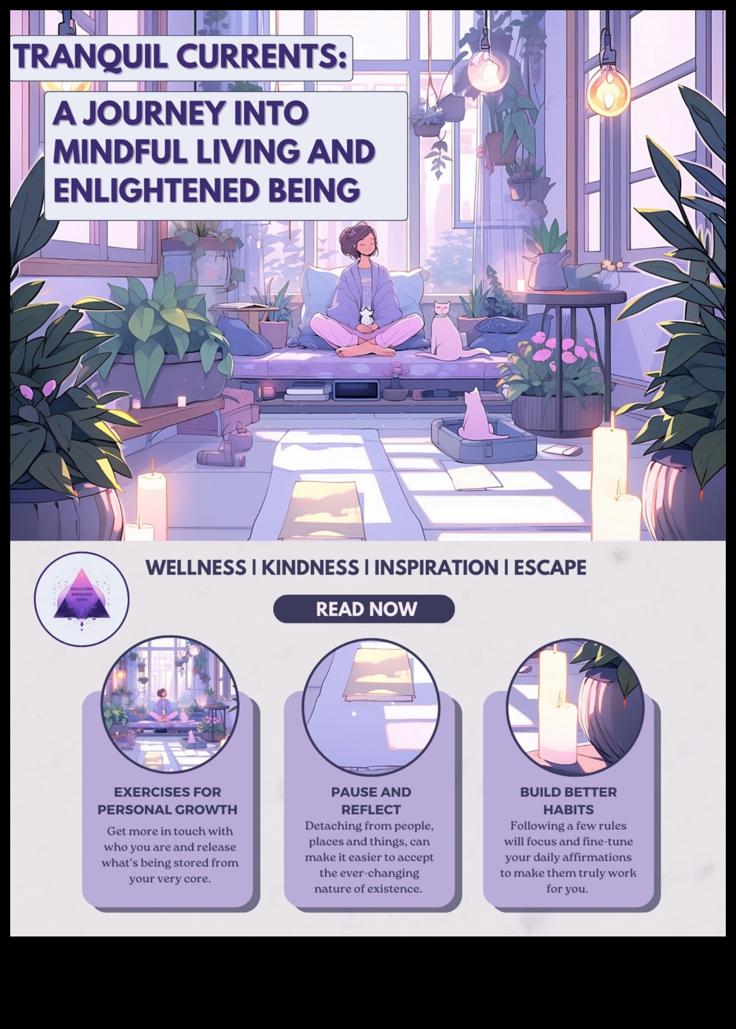 Διαφωτισμένα βιβλία ανάγνωσης που θα σας βοηθήσουν να βρείτε ειρήνη και ηρεμία 4 Διαφωτισμένη Ανάγνωση: Κορυφαία βιβλία για μια διαλογιστική νοοτροπία