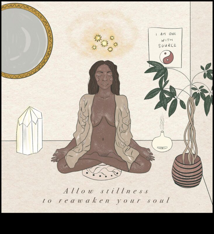 Soulful Silence Over Centuries: The Meditation